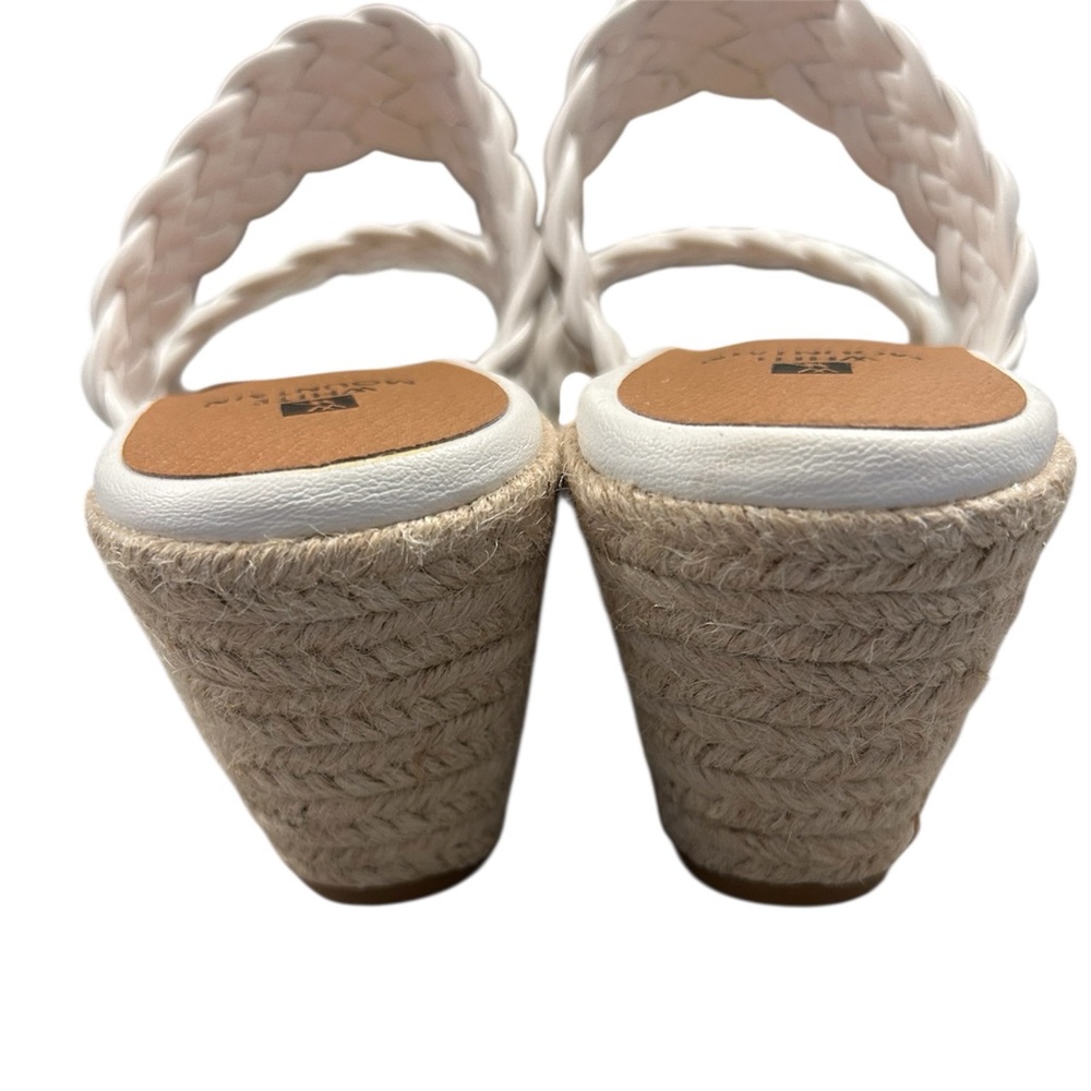 White Mountain Salvadora Women's Espadrille Wedge Sandals size 10 NWOT - Picture 6 of 6
